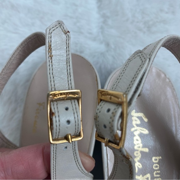 Salvatore Ferragamo Slingback Open Toes Sandals | 6-1/2 - Picture 7 of 10